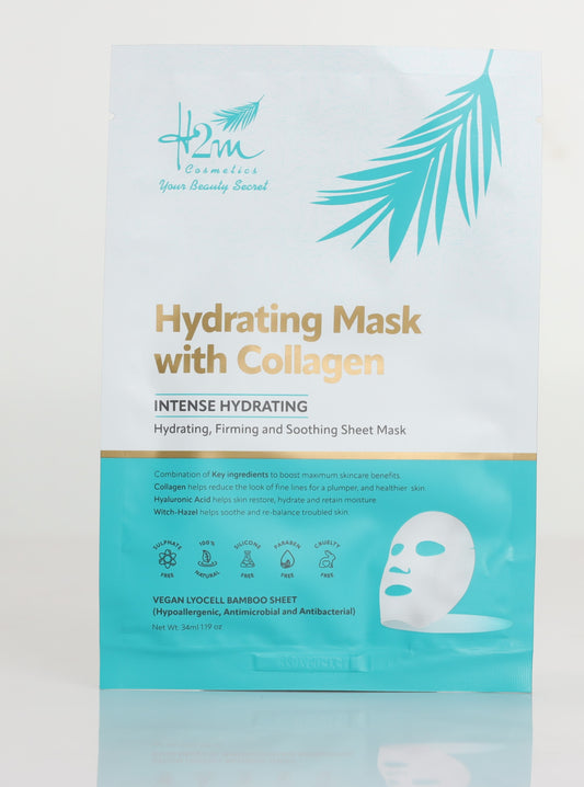H2M Hydrating Mask with Collagen – Deep Moisture & Firming Formula