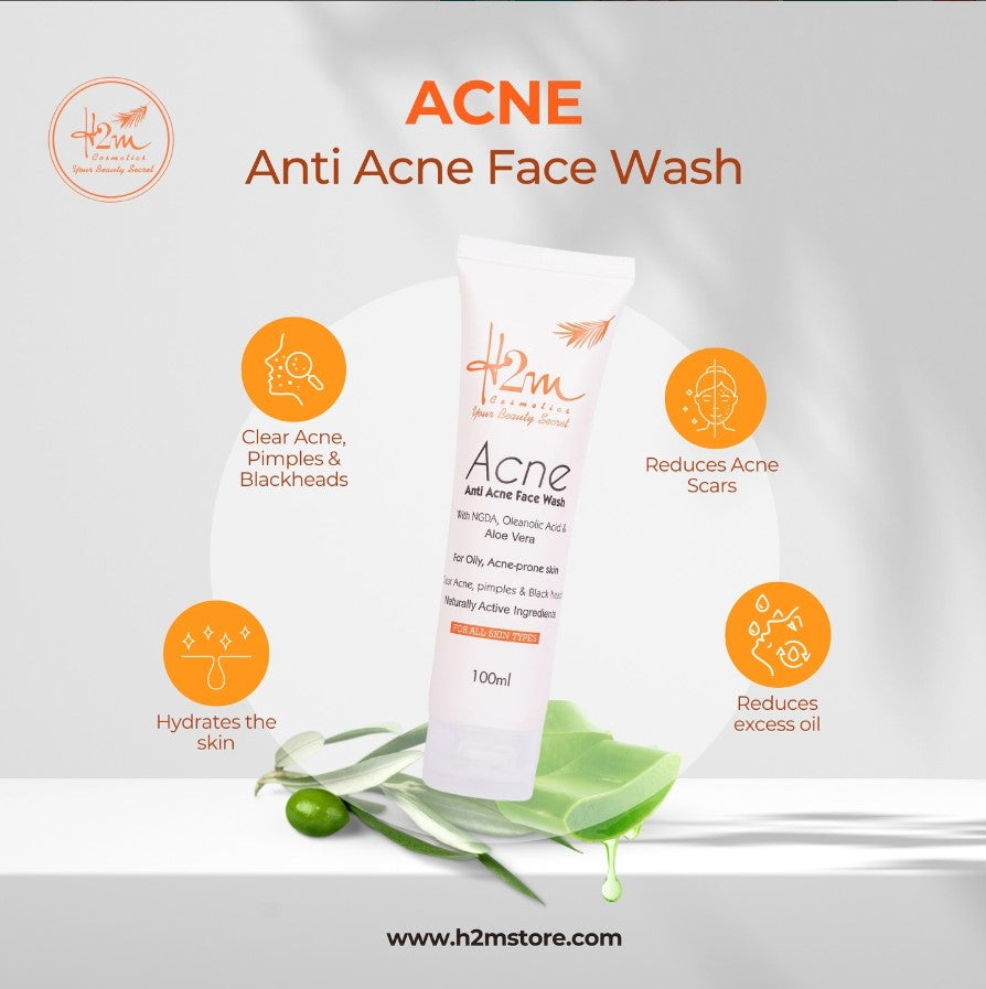 H2M Anti-Acne Face Wash