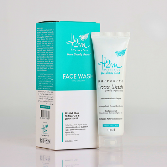 H2M Whitening Face Wash