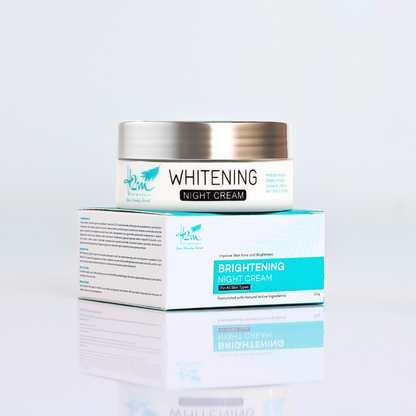 H2M Night Cream for Whitening and Brightening