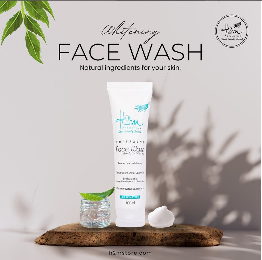 H2M Whitening Face Wash