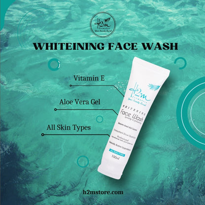 H2M Whitening Face Wash